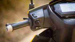 TVS NTORQ 125 left handle bar and switch gear