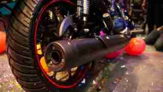Thunderbird 350X silencer