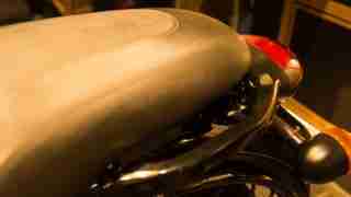 Thunderbird 500X pillion grab rail