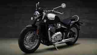 Triumph Speedmaster front three quarter