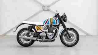 Triumph T120 art work HD wallpaper