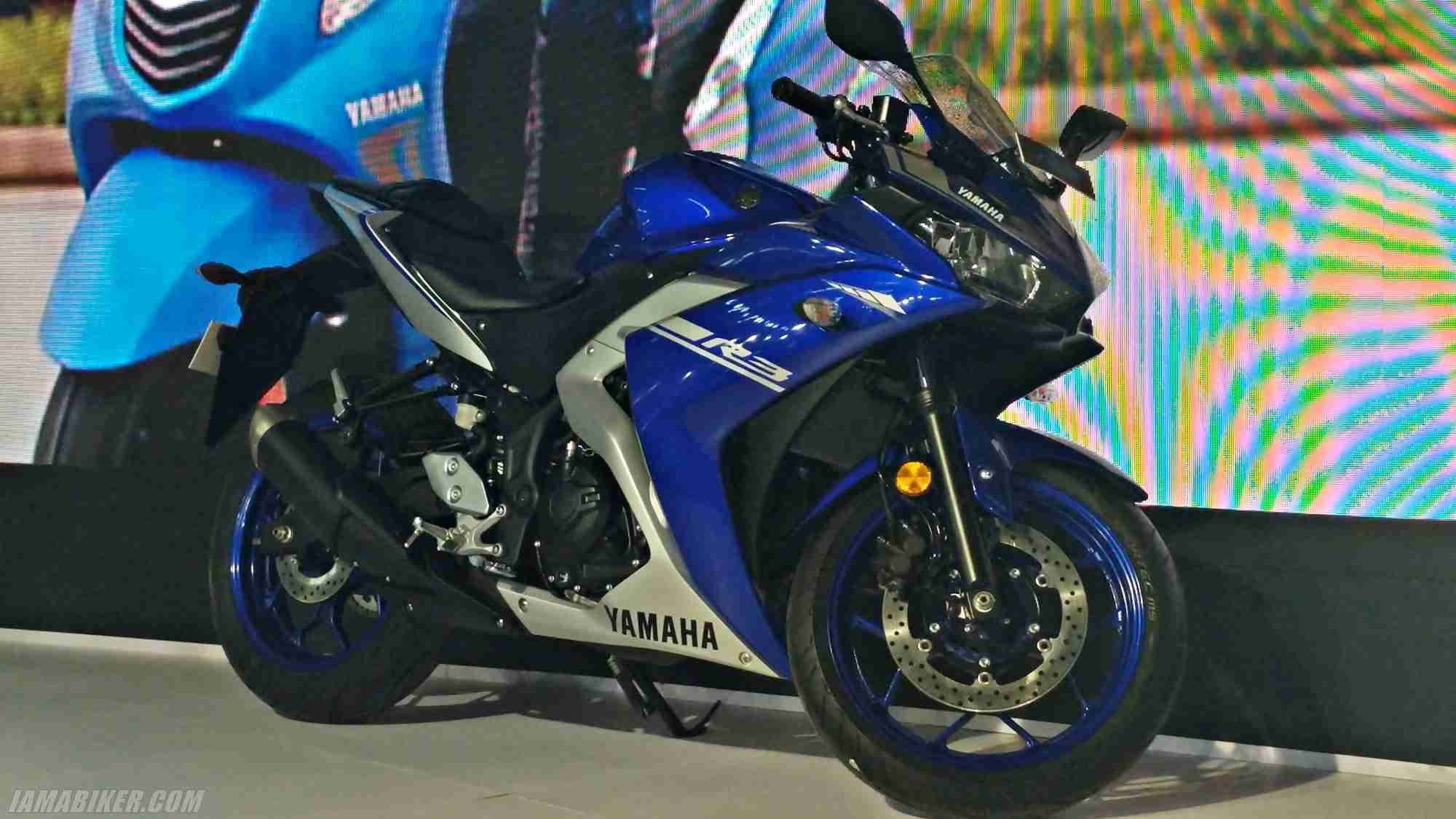 Yamaha YZFR3 ABS Blue IAMABIKER Everything Motorcycle!
