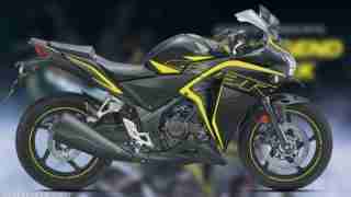 Honda CBR 250R Matte Axis Gray Metallic with Striking Green colour option