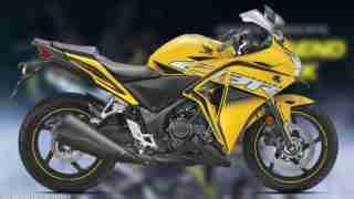Honda CBR 250R Pearl Sports Yellow colour option