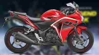 Honda CBR 250R Sports Red colour option