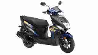 Yamaha Ray ZR Armada Blue colour option