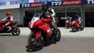 TVS RR One Make Series riders