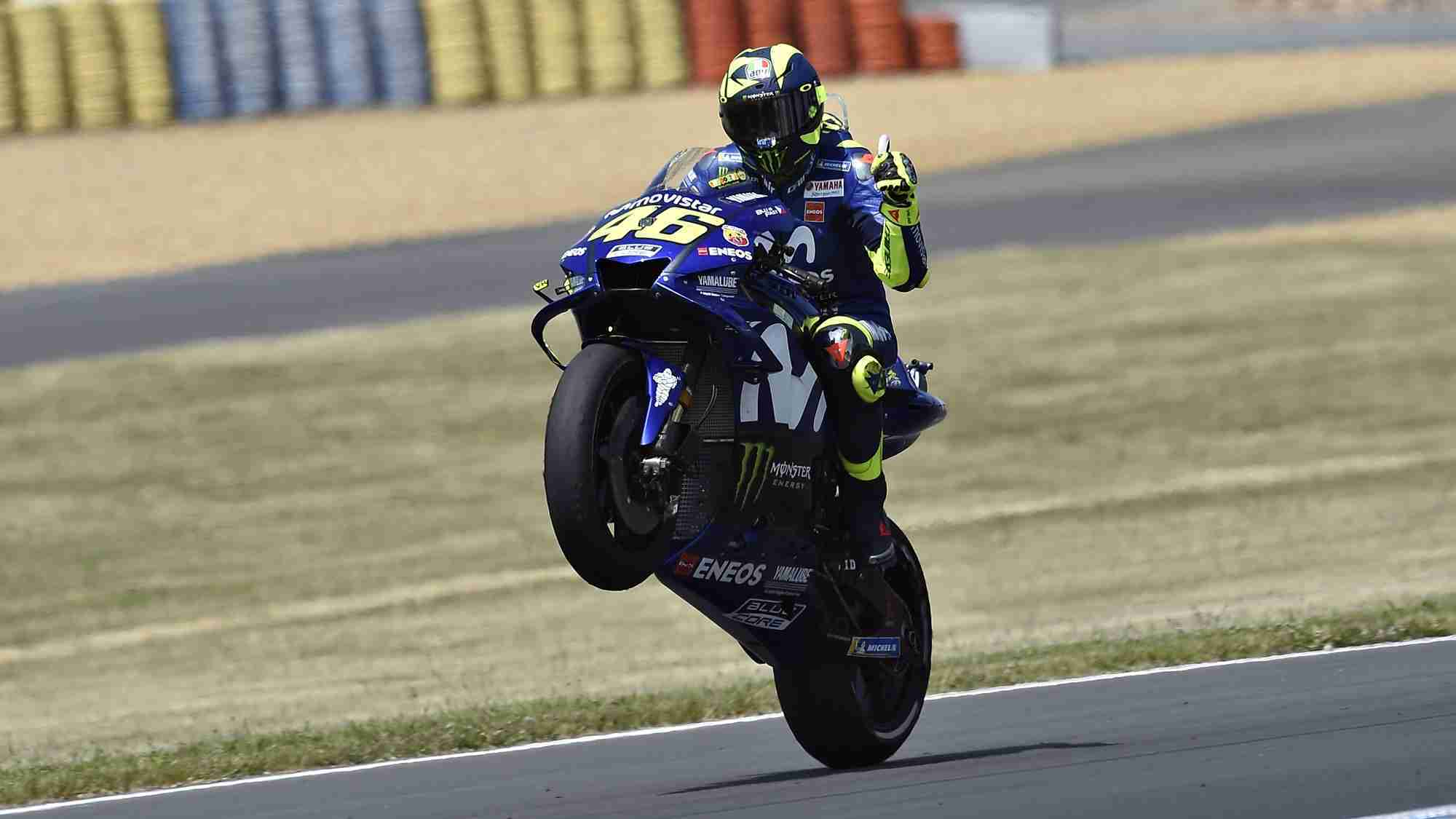 Valentino Rossi HD wallpaper MotoGP Le Mans
