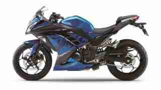 2019 Kawasaki Ninja 300 Blue colour option for India