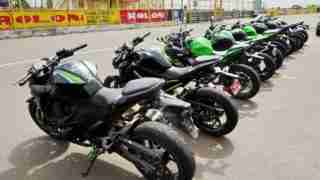 Kawasaki track day for owners