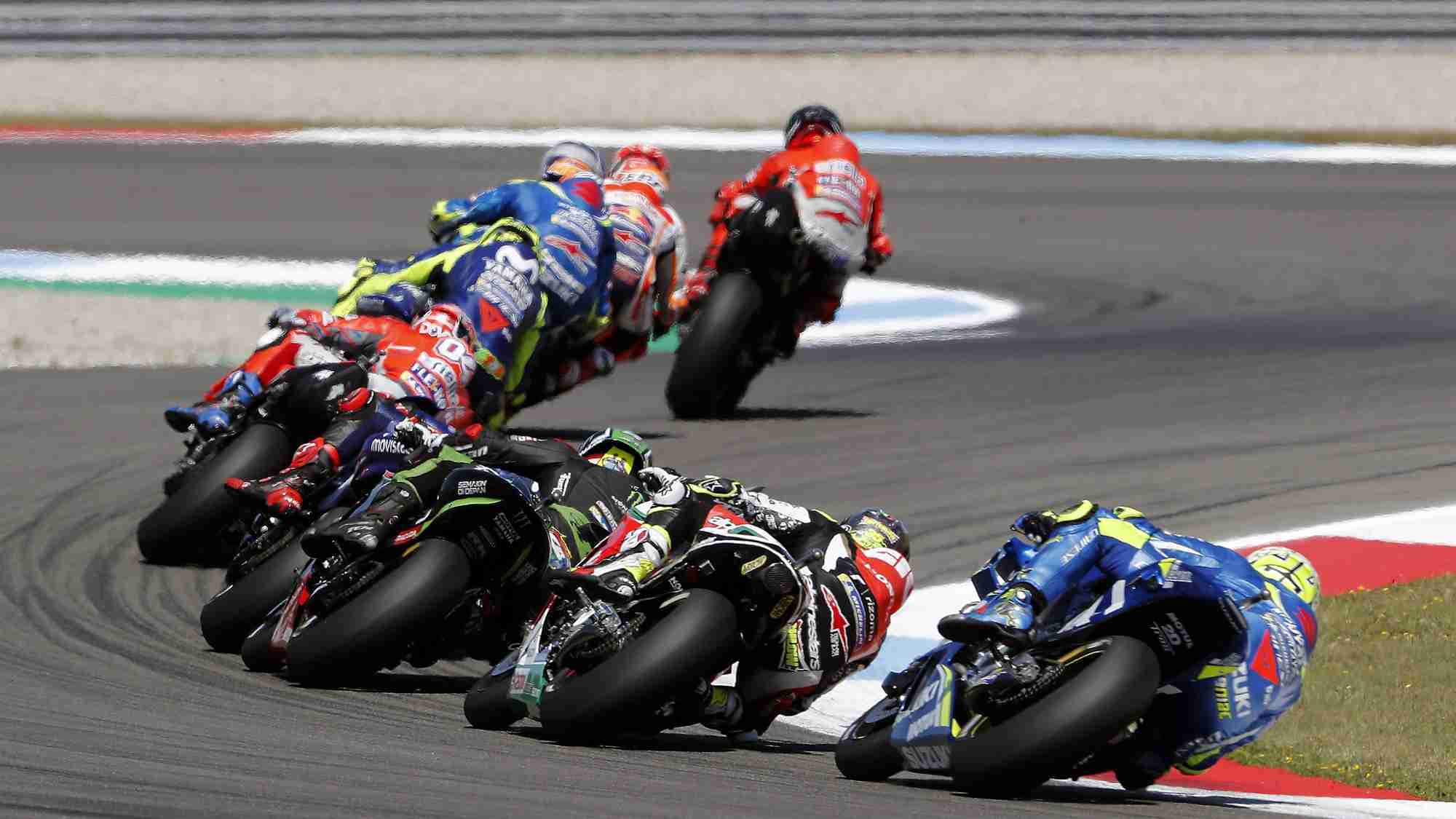 Marquez, Rins and Vinales on podium at Assen MotoGP