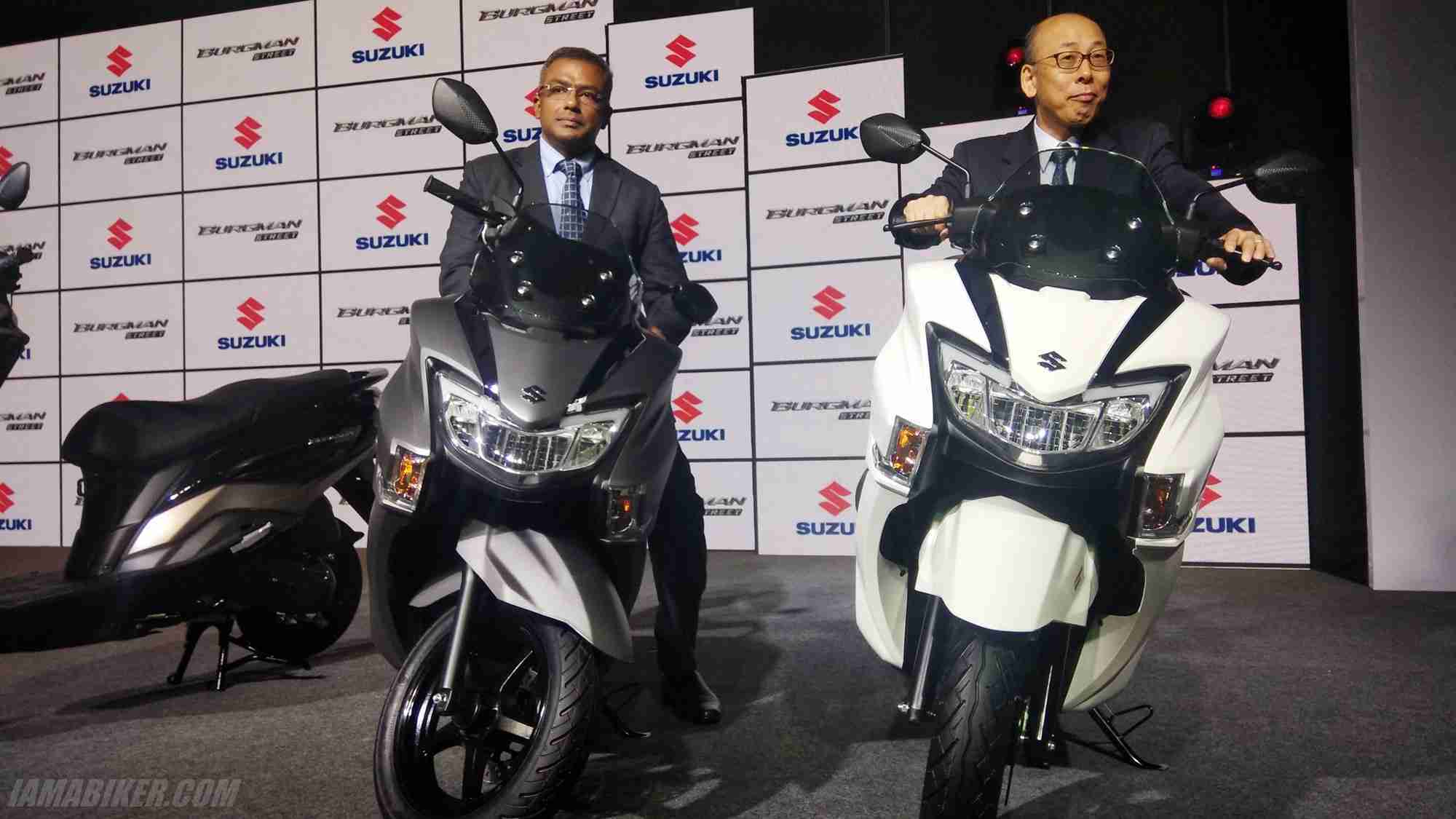 Suzuki Motorcycle India launches 'Burgman Street EX' at Rs 1.12