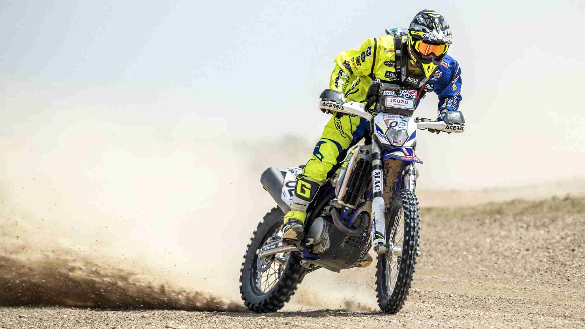 Sherco TVS Rally Factory Team’s Lorenzo Santolino wins India Baja 2018