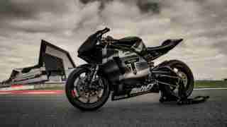 Triumph Moto2 engine race ready version showcased