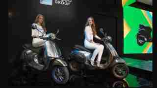 Vespa Elettrica production