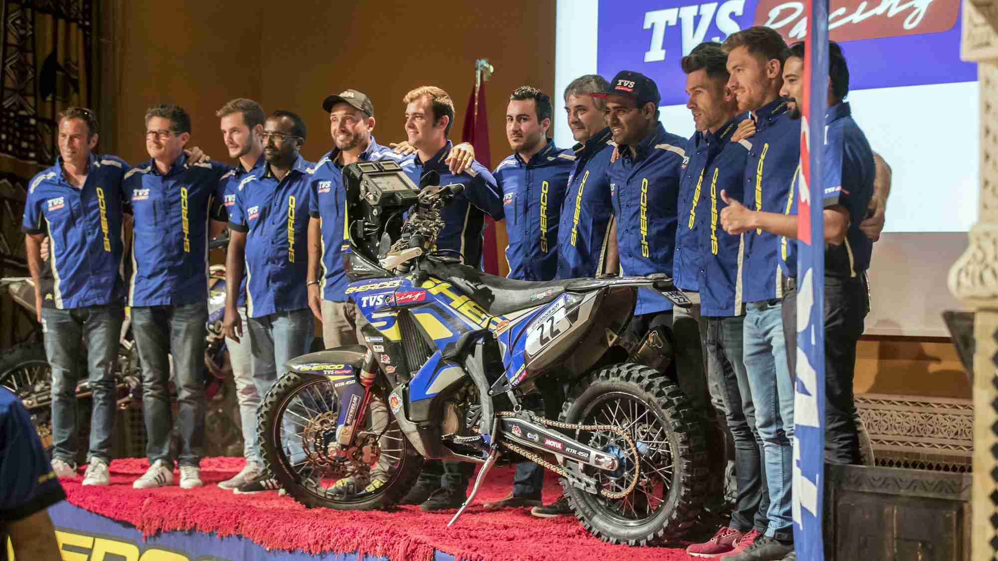 Sherco TVS Rally Factory Team for Dakar 2019