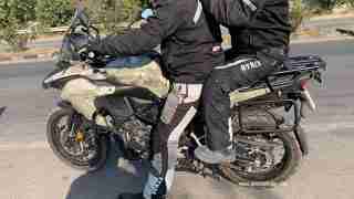 Benelli TRK 502 X spotted in India