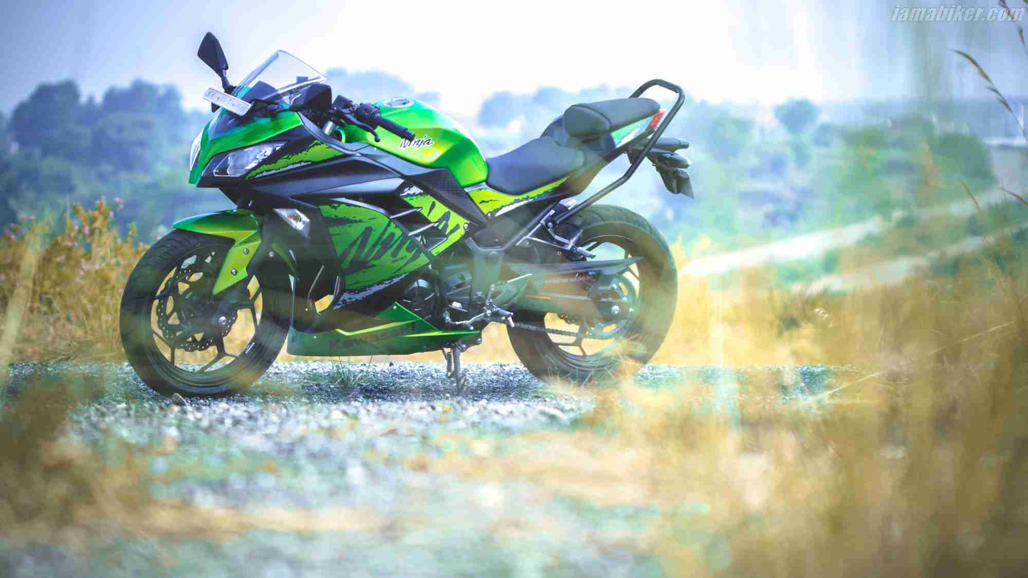 champignon Indica Instruere 2019 Kawasaki Ninja 300 ABS HD wallpapers | IAMABIKER - Everything  Motorcycle!