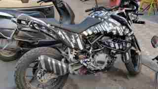 KTM 390 Adventure spotted in India pics