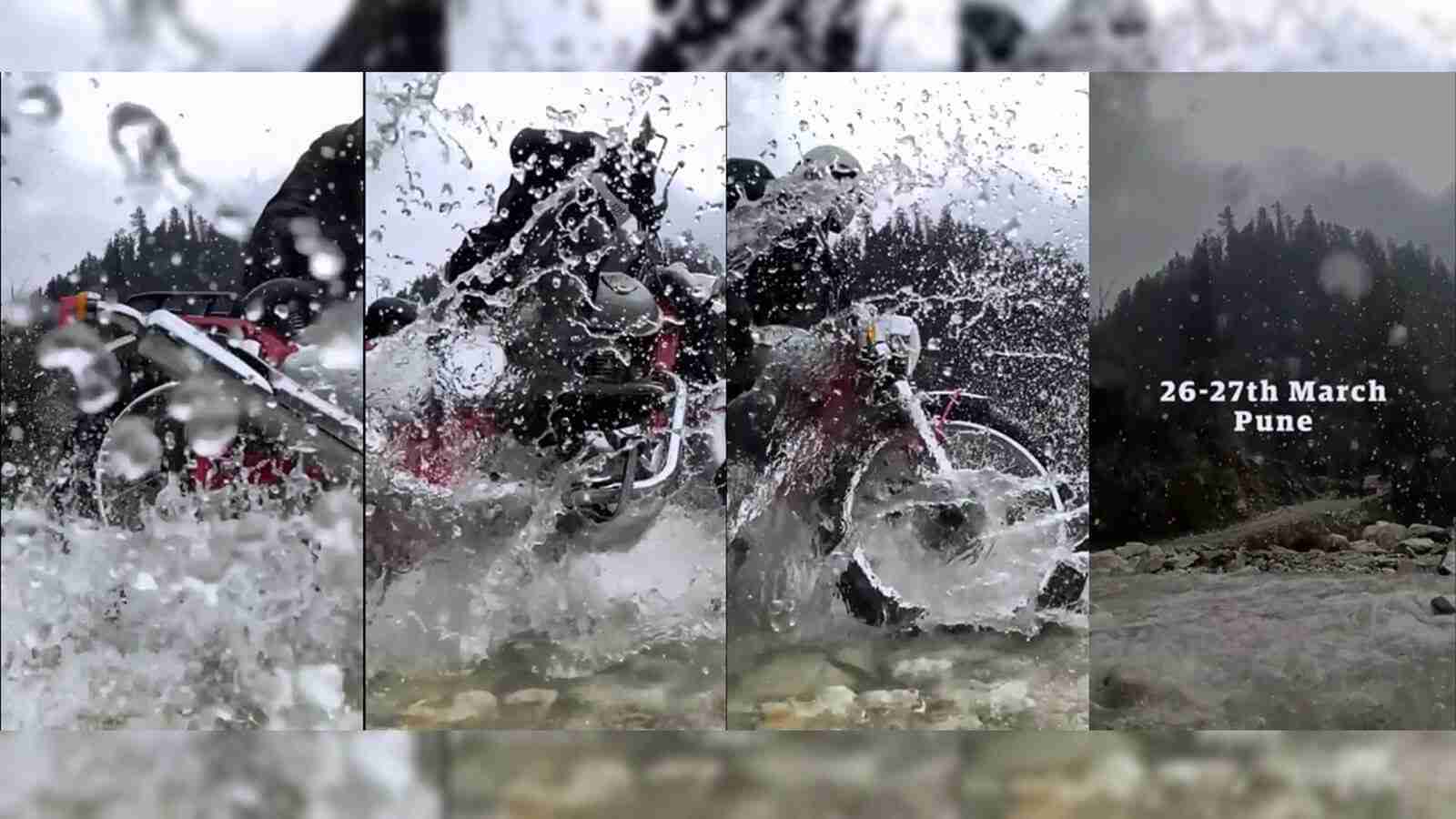Royal Enfield Trials 500 and 350 teaser
