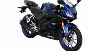 2019 Yamaha R15 V3 blue-black colour