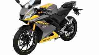 2019 Yamaha R15 V3 yellow-grey colour