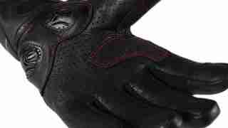 ViaTerra Holeshot gloves palm-side view