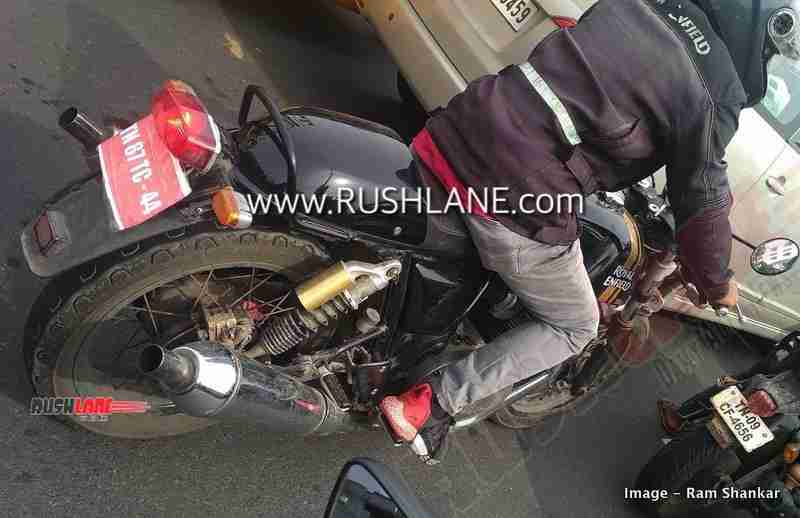 2020 Royal Enfield Continental GT 650 BS6 test mule