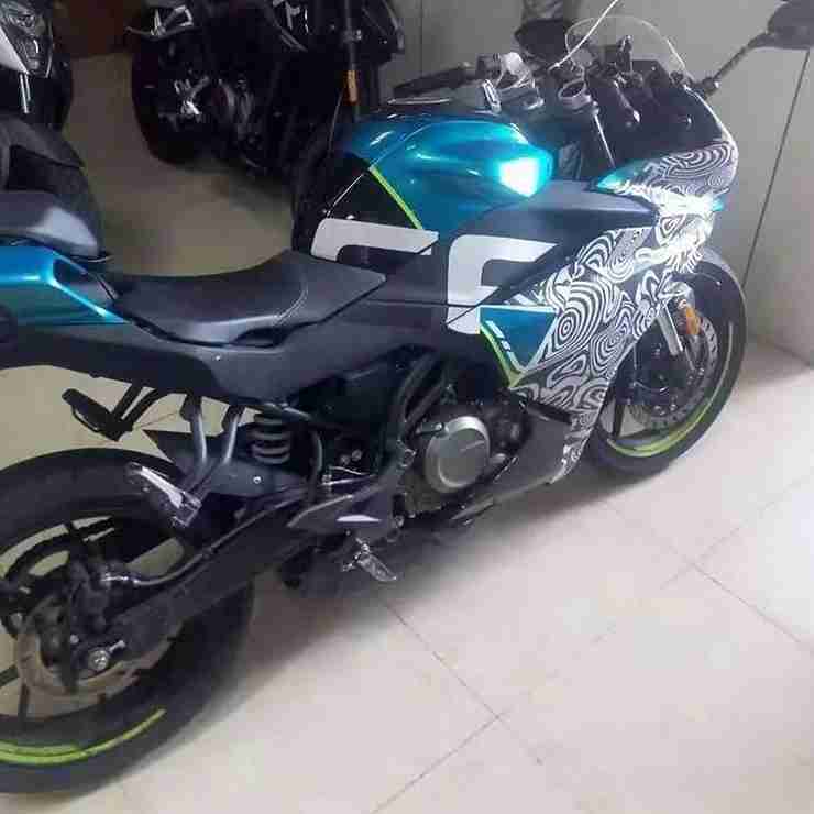 Cfmoto 300sr Fully Faired Bike Spied Iamabiker Everything Motorcycle