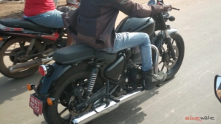 New Royal Enfield Thunderbird X spy shots