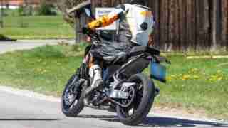 All new Duke 390 prototype for 2021 back seat