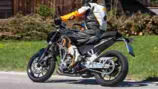 All new Duke 390 prototype for 2021 new frame