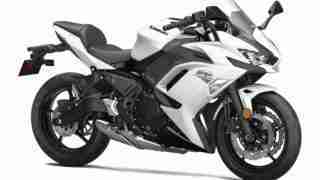 2020 Kawasaki Ninja 650 white colour option