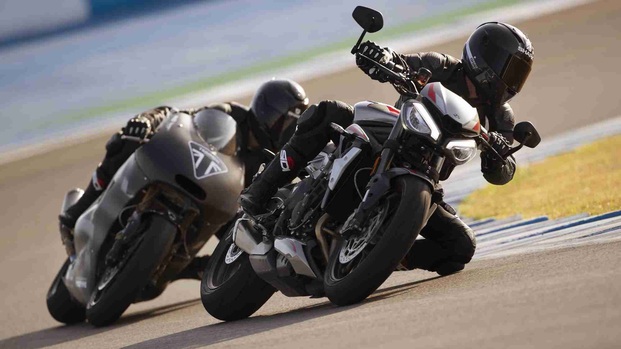 2020 Triumph Street Triple RS exhaust silencer