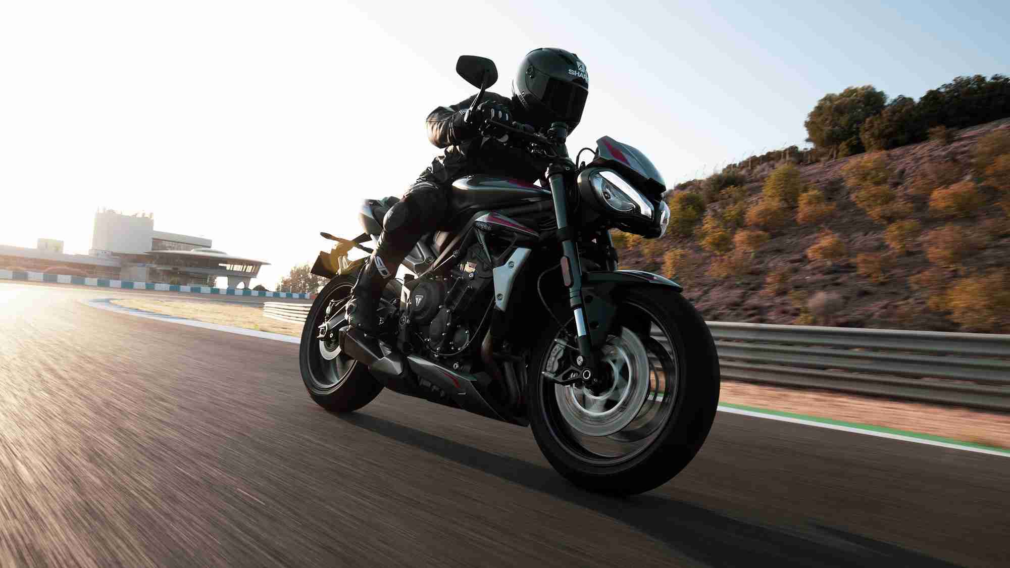2020 Triumph Street Triple RS exhaust silencer