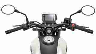 Benelli Leoncino 250 speedometer and handlebars