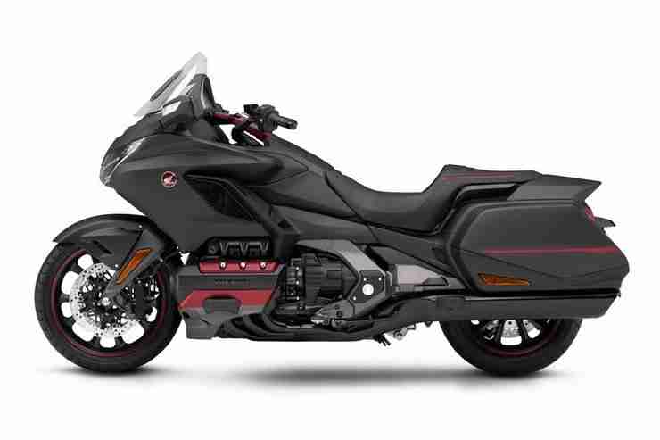 Honda Gold Wing in Darkness Black Metallic Grey