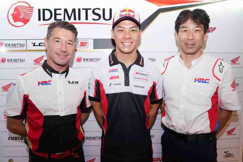 Honda and Takaaki Nakagami extend MotoGP contract
