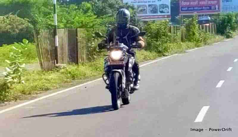KTM 390 Adventure spy shot