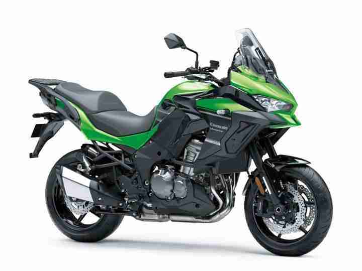 Kawasaki Versys 1000 new green colour