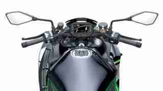 Kawasaki Z H2 handle bar tank and cockpit