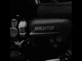 Triumph Thruxton RS teaser