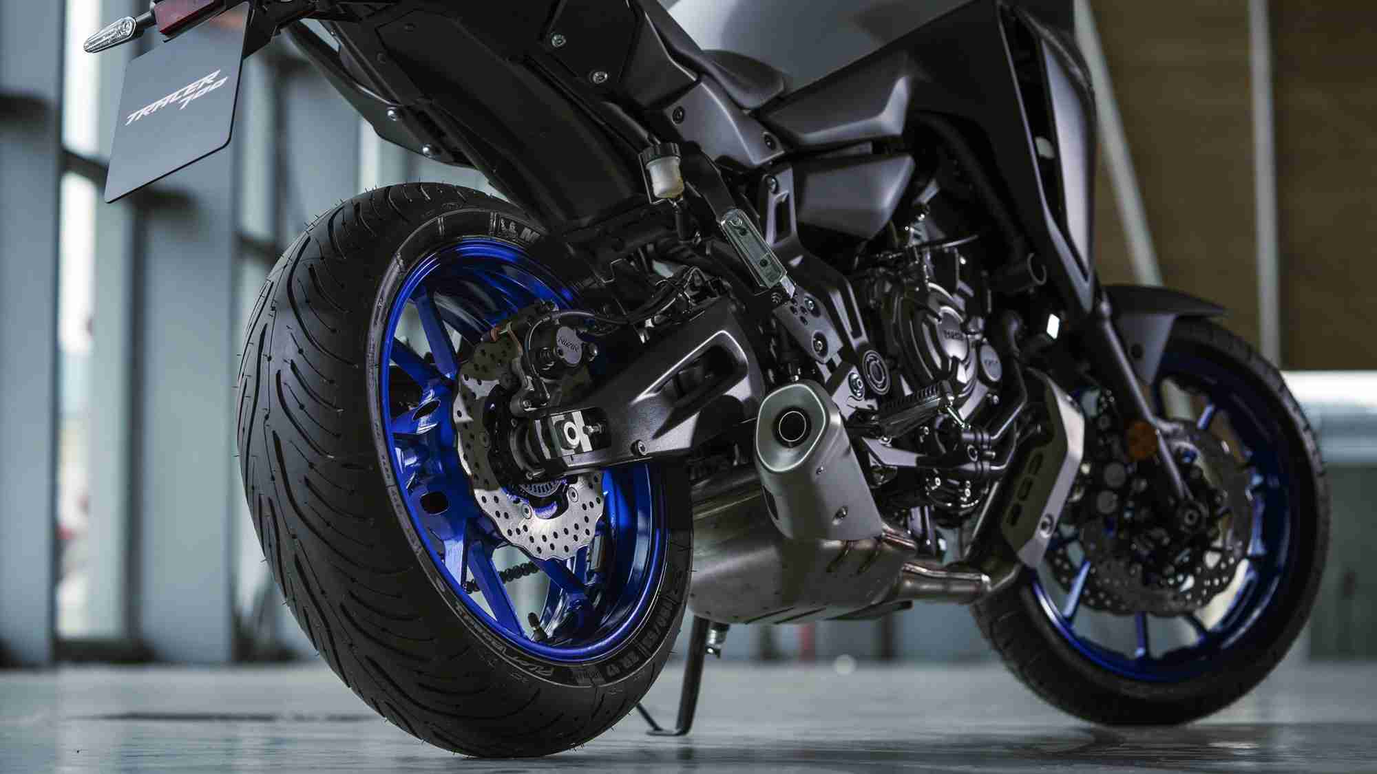 2020 Yamaha Tracer 700 engine and silencer