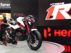 Hero Xtreme 1.R concept at EICMA 2019