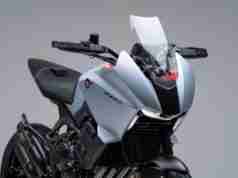 Honda CB4X concept headlight
