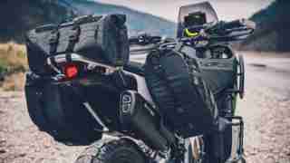 Husqvarna Norden 901 concept luggage options