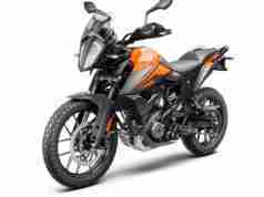 KTM 390 Adventure orange colour option
