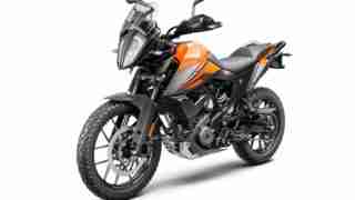 KTM 390 Adventure orange colour option