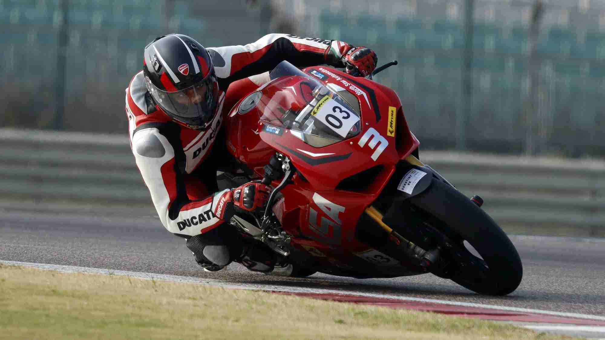 Bhumik Lalwani - Ducati NSA on Ducati Panigale V4 S
