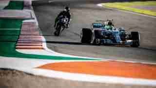 Lewis Hamilton, Valentino Rossi ride swap (4)